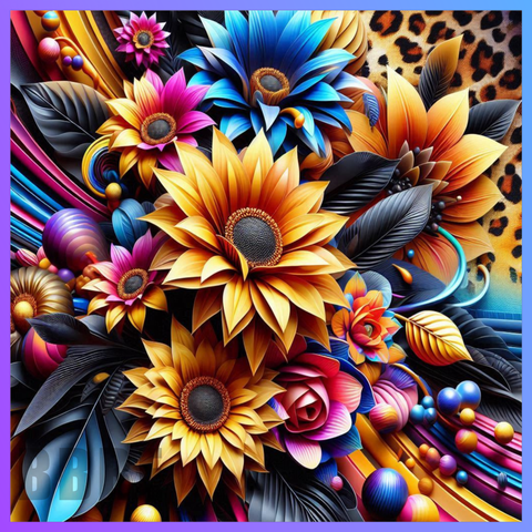 Floral Butterfly 20 OZ Wrap