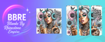 Tattoo Girl 15 OZ Sublimation Print
