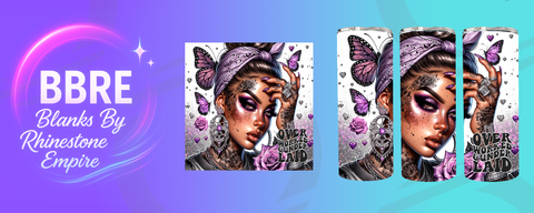 Tattoo Girl 15 OZ Sublimation Print