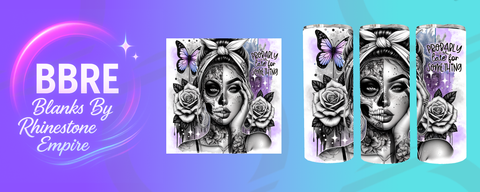 Tattoo Girl 15 OZ Sublimation Print