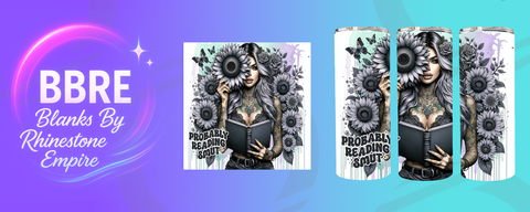 Tattoo Girl 15 OZ Sublimation Print