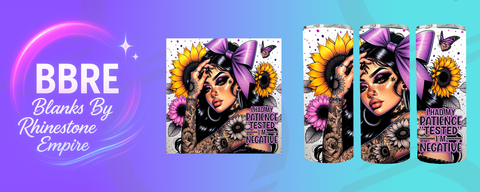 Tattoo Girl 15 OZ Sublimation Print