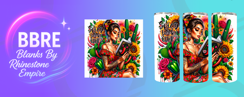 Tattoo Girl 15 OZ Sublimation Print