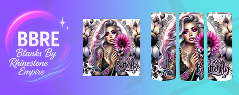 Tattoo Girl 15 OZ Sublimation Print