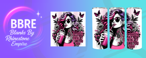 Tattoo Girl 15 OZ Sublimation Print
