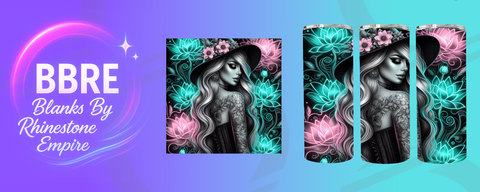 Tattoo Girl 15 OZ Sublimation Print