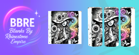 Tattoo Girl 15 OZ Sublimation Print