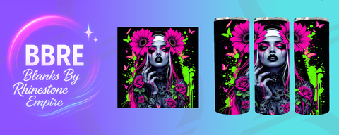 Tattoo Girl 15 OZ Sublimation Print