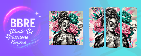 Tattoo Girl 15 OZ Sublimation Print
