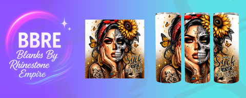 Tattoo Girl 15 OZ Sublimation Print