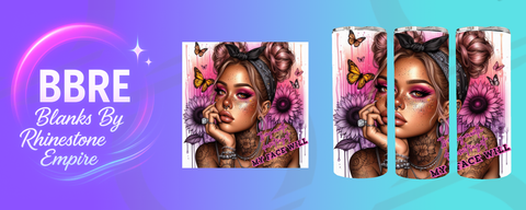 Tattoo Girl 15 OZ Sublimation Print