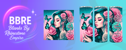 Tattoo Girl 15 OZ Sublimation Print