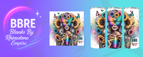 Tattoo Girl 20 OZ Sublimation Print