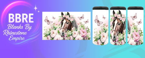 Horse Can Cooler Wrap