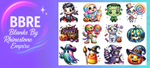 Halloween UV-DTF Element Sheet
