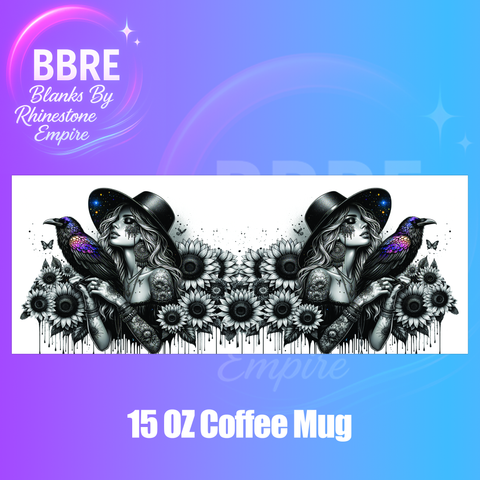 Tattoo Girl 15 OZ Cup Wrap