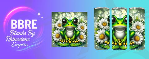 Frog 15 OZ Sublimation Print