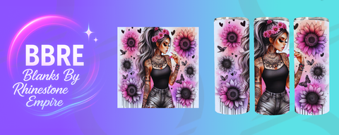 Tattoo Girl 15 OZ Sublimation Print