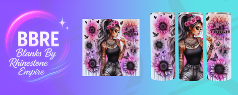 Tattoo Girl 15 OZ Sublimation Print