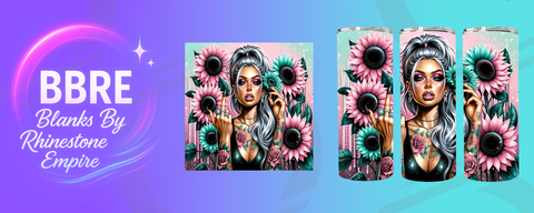 Tattoo Girl 15 OZ Sublimation Print