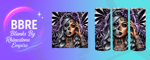 Tattoo Girl 15 OZ Sublimation Print