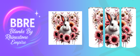 Rabbit 20 OZ Sublimation Print