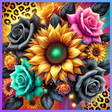 Floral Butterfly 20 OZ Wrap