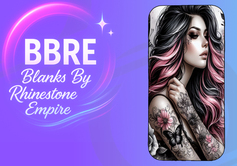 Tattoo Girl Sublimation Phone Wrap