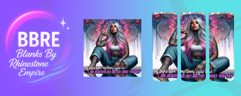Tattoo Girl 15 OZ Sublimation Print