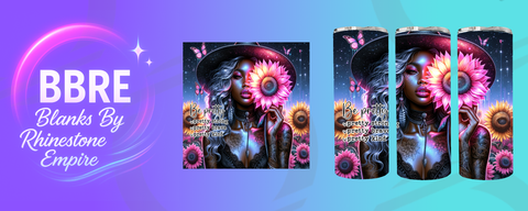 Tattoo Girl 20 OZ Sublimation Print