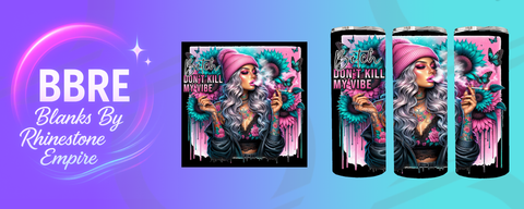 Tattoo Girl 15 OZ Sublimation Print