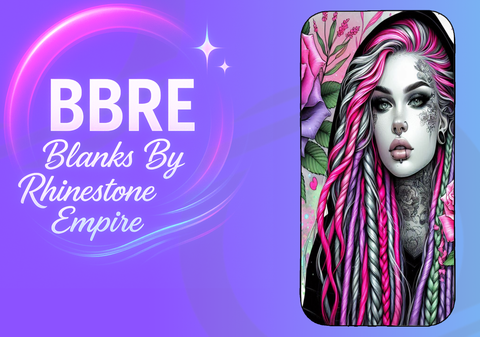 Tattoo Girl Sublimation Phone Wrap