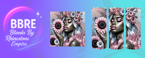 Tattoo Girl 20 OZ Sublimation Print