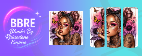 Tattoo Girl 15 OZ Sublimation Print
