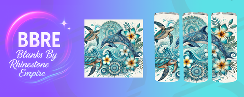 Dolphin 15 OZ Sublimation Print