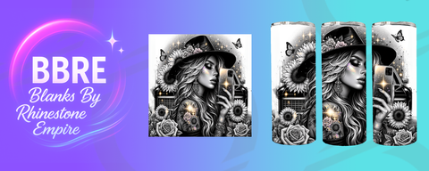 Tattoo Girl 15 OZ Sublimation Print