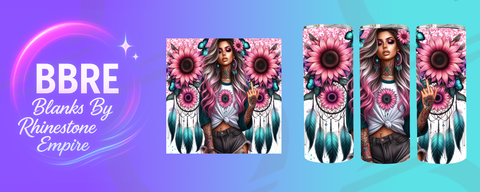 Tattoo Girl 15 OZ Sublimation Print