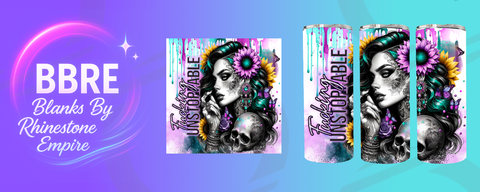 Tattoo Girl 20 OZ Sublimation Print