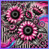 Floral Butterfly 20 OZ Wrap