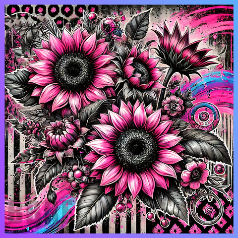 Floral Butterfly 20 OZ Wrap