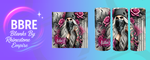 Tattoo Girl 15 OZ Sublimation Print