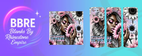 Tattoo Girl 20 OZ Sublimation Print