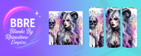 Tattoo Girl 20 OZ Sublimation Print