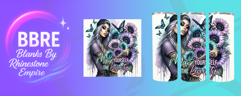 Tattoo Girl 15 OZ Sublimation Print