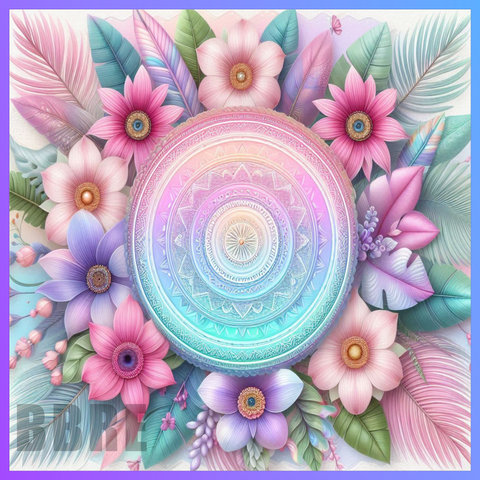 Floral Butterflies 20 OZ Wrap