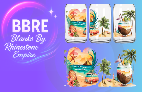 Beach Vibe UV-DTF Transfer