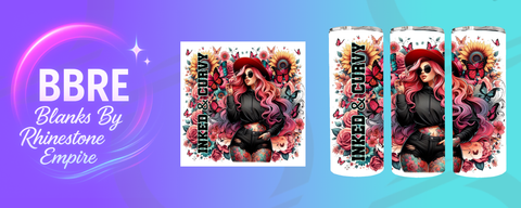Tattoo Girl 20 OZ Sublimation Print