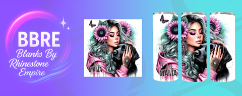 Tattoo Girl 15 OZ Sublimation Print