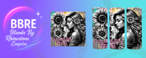 Tattoo Girl 15 OZ Sublimation Print