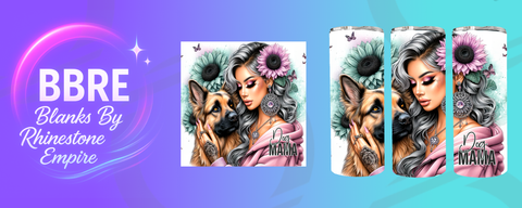 Tattoo Girl 20 OZ Sublimation Print